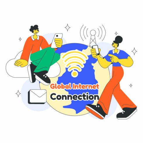 10 Global Internet Connection Illustration cover image.