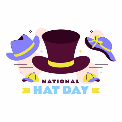 11 National Hat Day Illustration cover image.