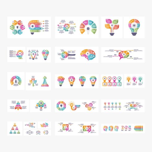 41 Infographic Elements Template cover image.