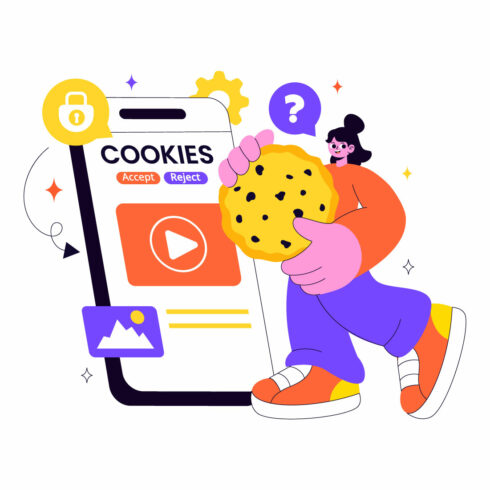 10 Internet Cookies Technology Illustration cover image.