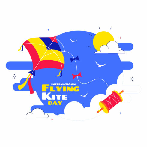 11 National Kite Flying Day Illustration cover image.
