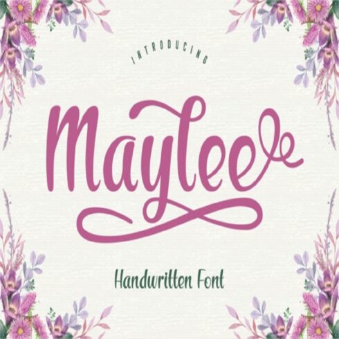 Maylee Font cover image.