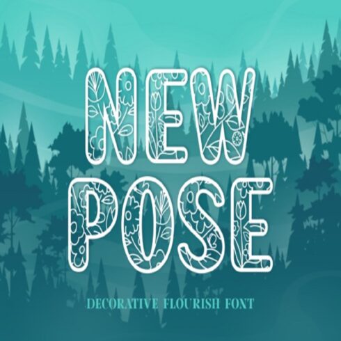 New Pose Font cover image.