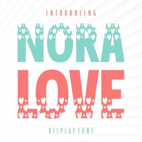 Nora Love Font cover image.