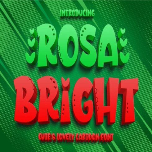 Rosa Bright Font cover image.