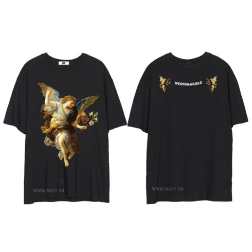 black T-shirt cover image.
