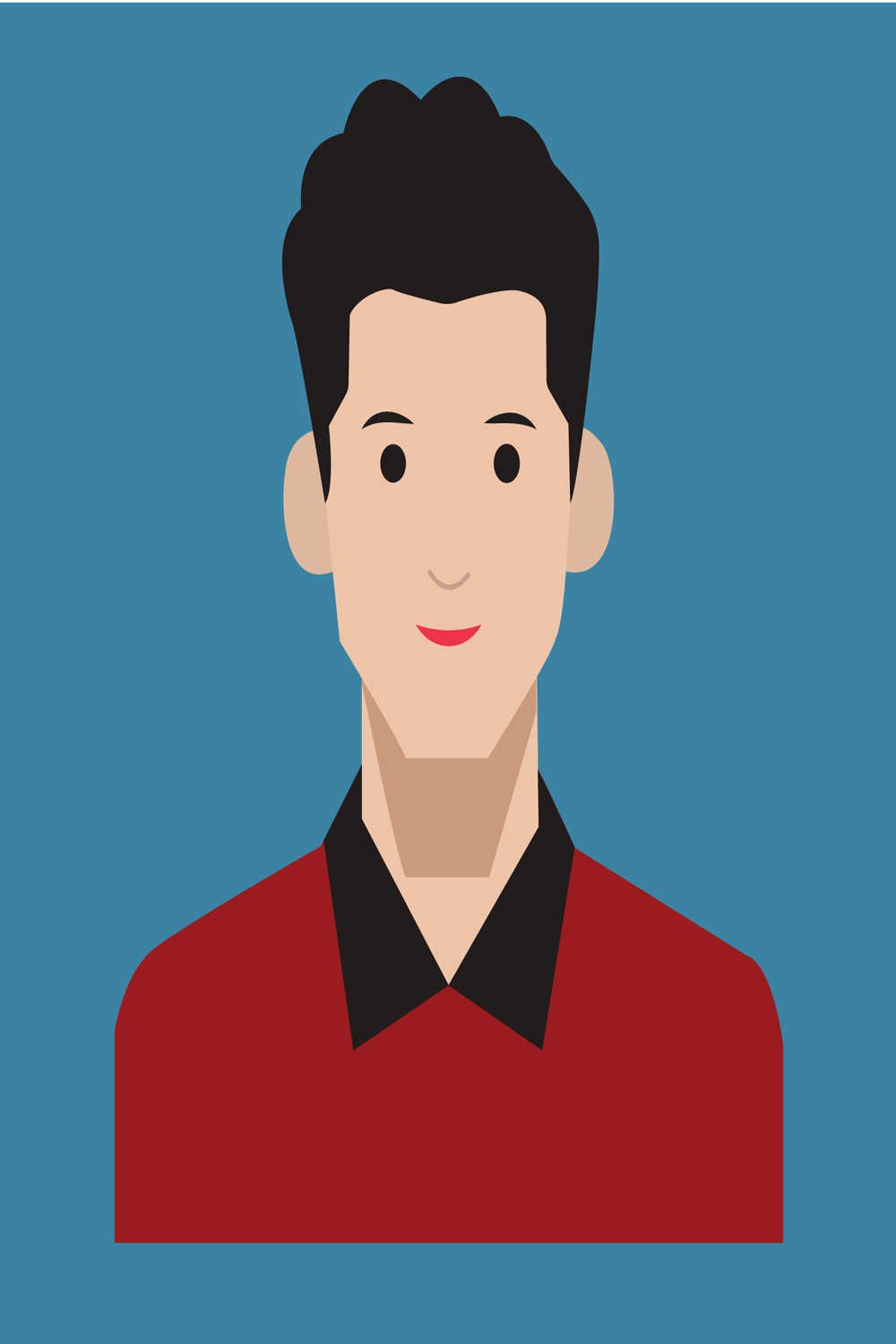 Cartoon boy illustration educational resources vector art design image pinterest preview image.