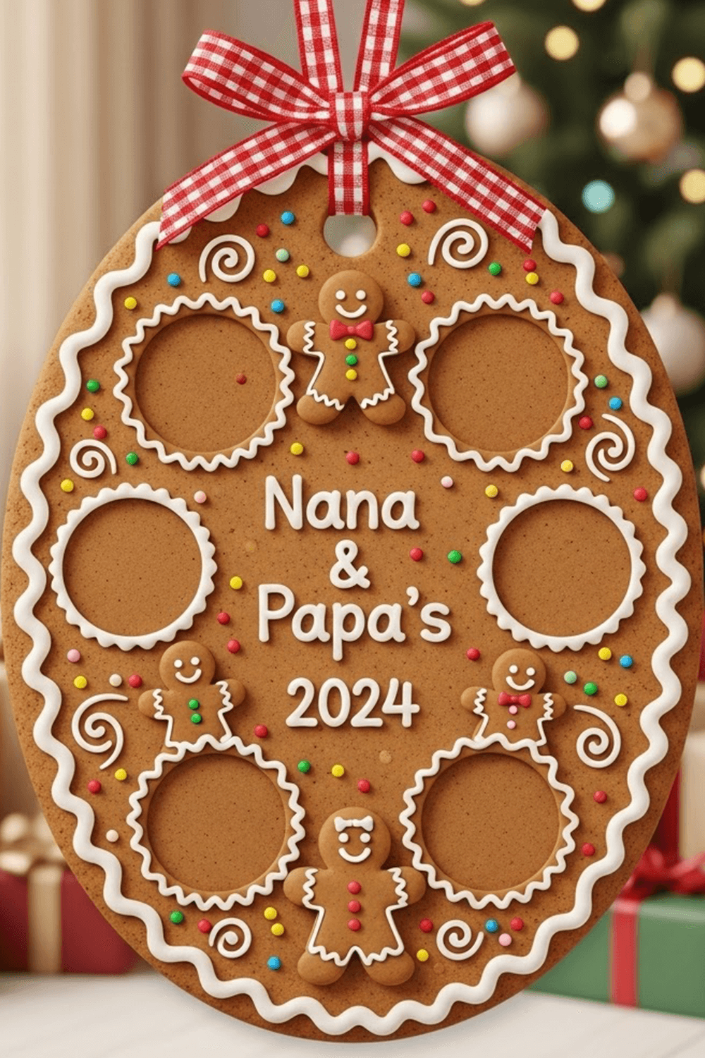 Cousin Crew – Cute Woodland Photo Ornament | Kids Adventure Memory Keepsake pinterest preview image.