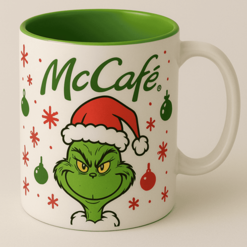 McCafé Coffee Mug Mockup Set for Branding Projects cover image.