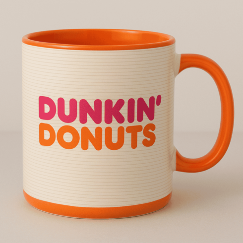 Playful Pink & Orange Mug Mockups Inspired by Dunkin’ cover image.