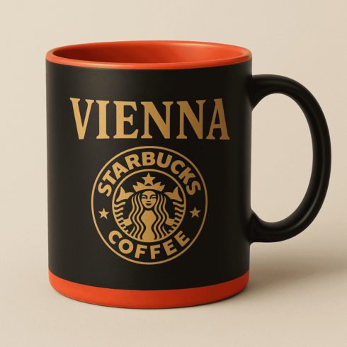 Vienna Elegance – Starbucks Coffee Mug Mockups Collection cover image.