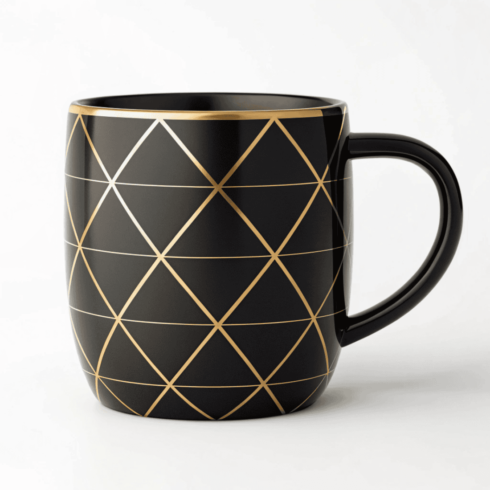 High-Resolution World Map Mug Template for Branding cover image.