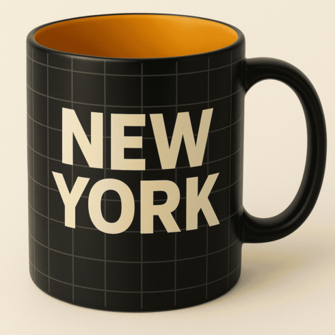 Elegant NYC Mug Design Collection cover image.