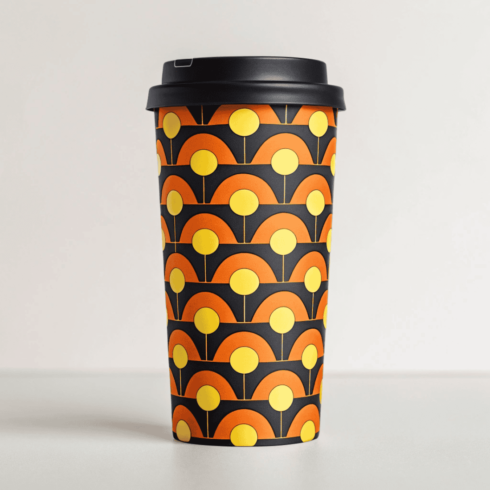 "JourneyBlend Colorful Mug Mockups" cover image.