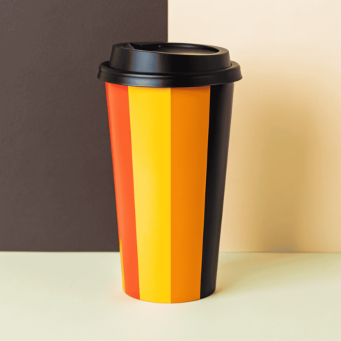 "Vibrant Voyage Mug Mockup Collection" cover image.
