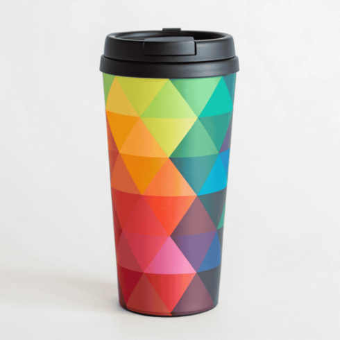"Travel Tones Coffee Mug Mockup Bundle" cover image.