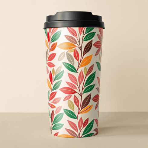 "JourneyBlend Colorful Mug Mockups" cover image.