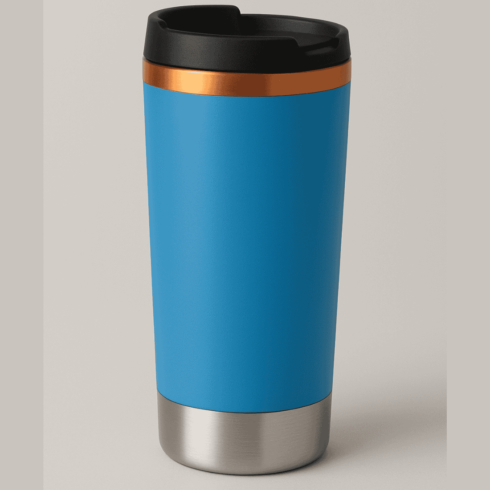 "JourneyBlend Colorful Mug Mockups" cover image.
