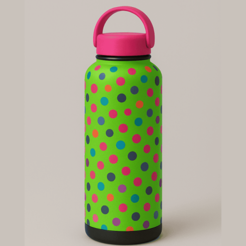 MultiTone Water Bottle Mockup Set cover image.