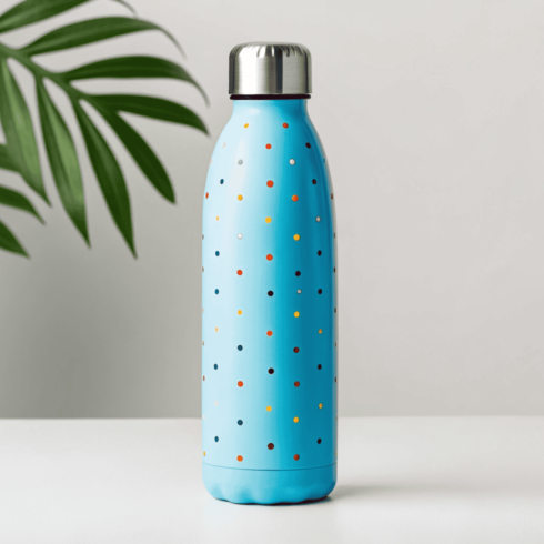 Vivid Style Water Bottle Mockups cover image.