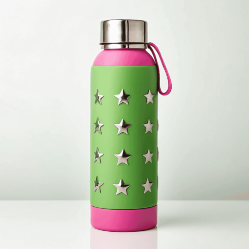 Active Hydration Sports Branding Bottle Mockup cover image.