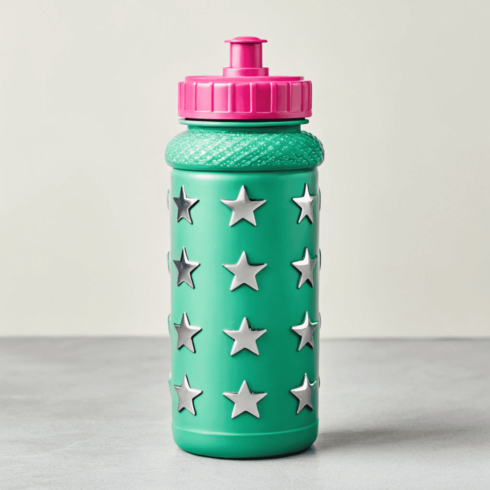 Color Pop Sports Bottle Mockup cover image.