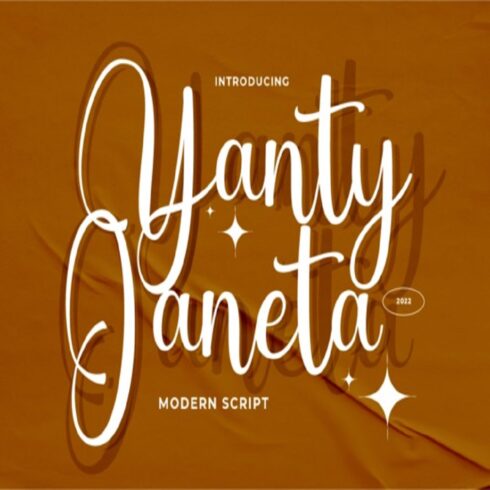 Yanty Janeta Font cover image.