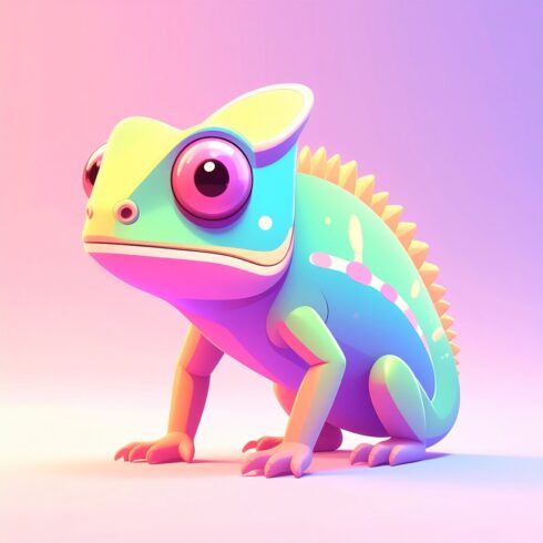 30 High-Quality Cute Cartoon Chameleon Banners – Multiple Styles, Sizes & Creative Space Designs cover image.