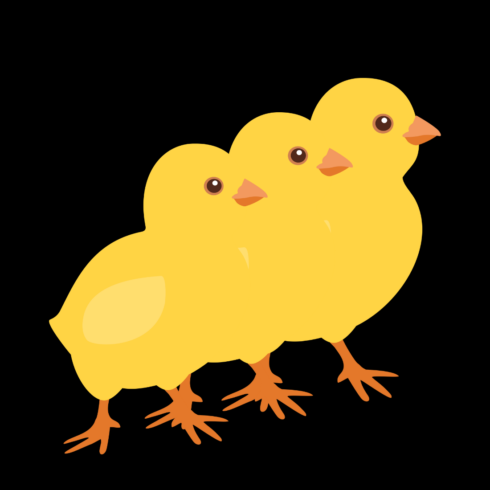 Baby Chicken new T-Shirt design cover image.