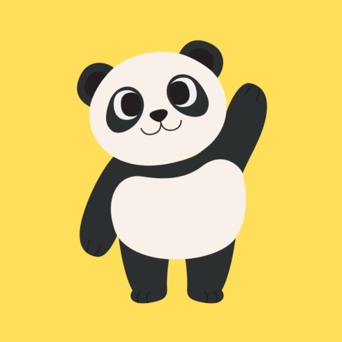 Panda new T-Shirt design cover image.