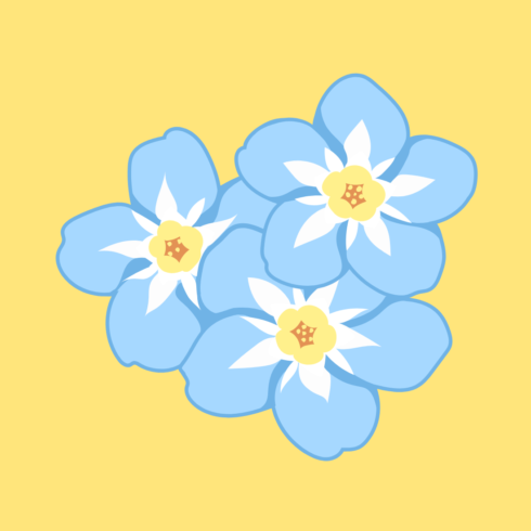 Water colour Flower 1 new T-Shirt design cover image.