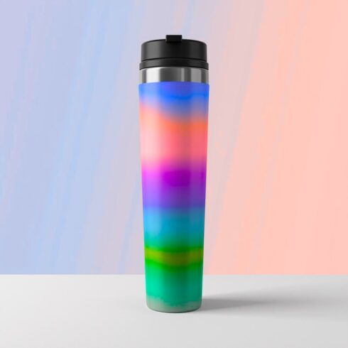 Multi colour Travel Mug 3 new design cover image.