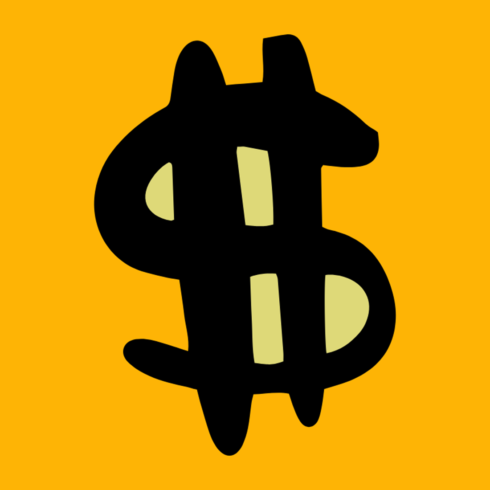 Dollar Sign new T-Shirt design cover image.