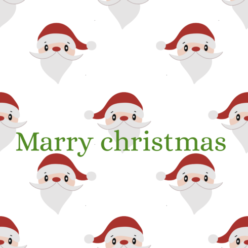 Marry Christmas t shirt design cover image.