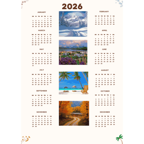 2026 CALENDAR cover image.