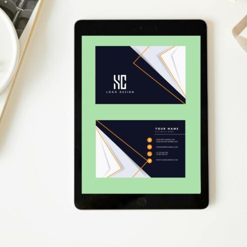 Business Card cover image.