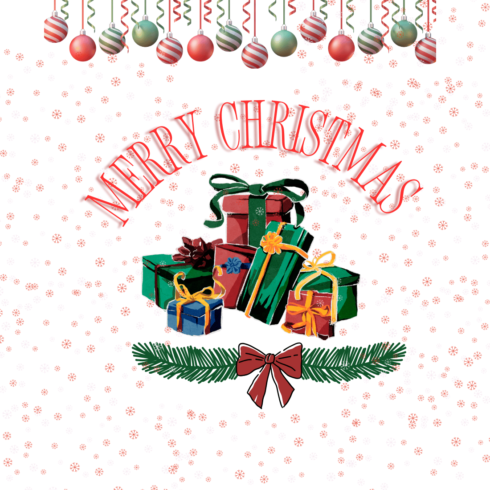 MERRY CHRISTMAS CARD , WALLPAPER , DECOR cover image.