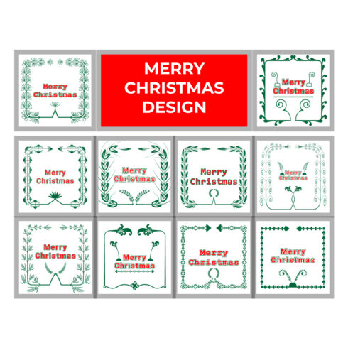 Happy Christmas Design cover image.