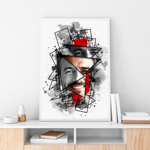 Abstract Mixed Media Art Effect cover image.