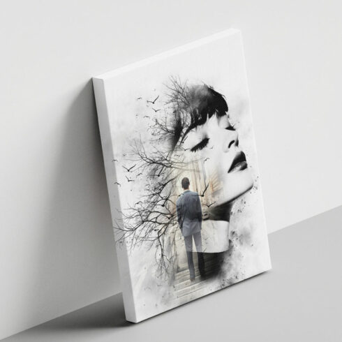 Editable Double Exposure Effect cover image.