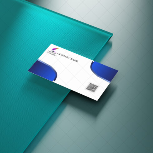 business card template cover image.