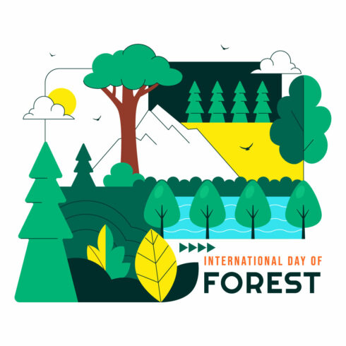 10 World Forestry Day Illustration cover image.