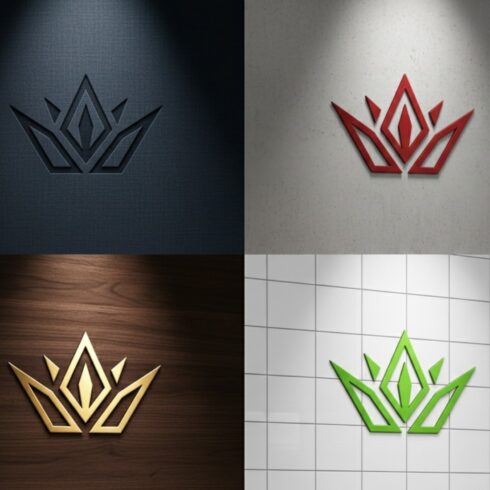 10 Geometric Logo Pack – Minimal Vector Designs cover image.