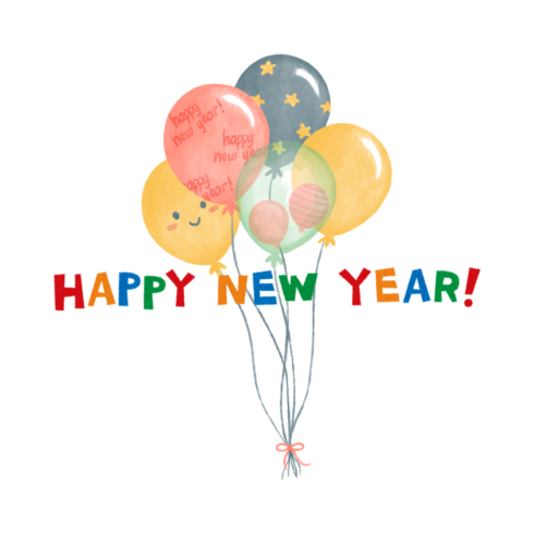 New Year T shirt design cover image.