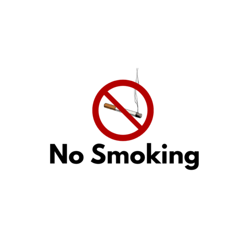 No smoking design cover image.