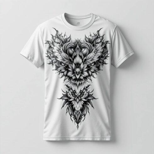 Premium T-Shirt Design Mockup | Front & Back View | Realistic Apparel Mockup | Editable PSD | Print Ready cover image.