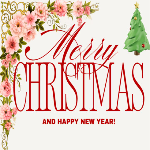 Merry Christmas Design cover image.