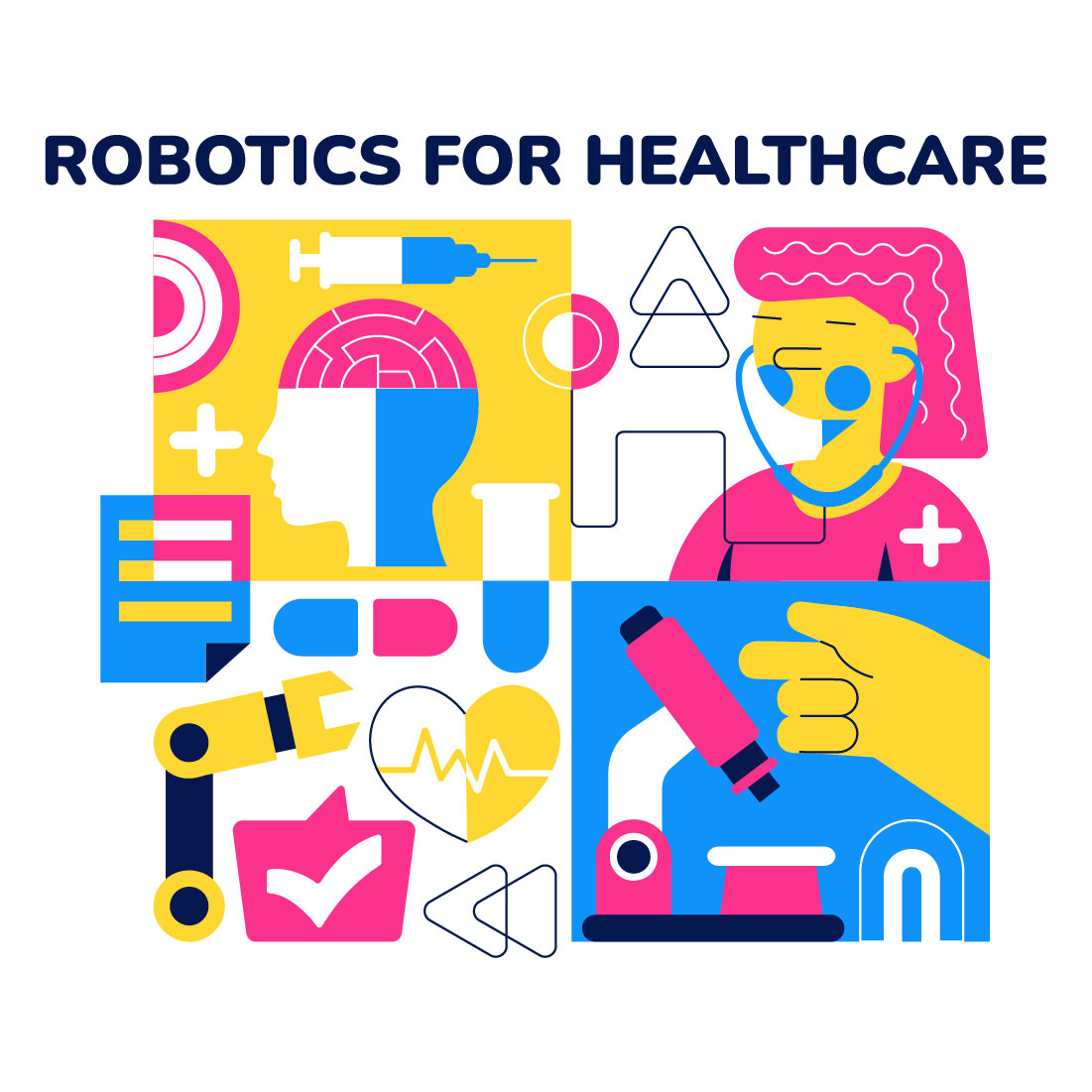 10 Robotic For Healthcare Illustration - MasterBundles