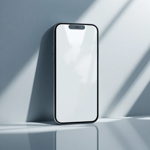 Premium Smartphone Mockup | Cell Phone Mockup | Front & Back View | High-Resolution PSD cover image.