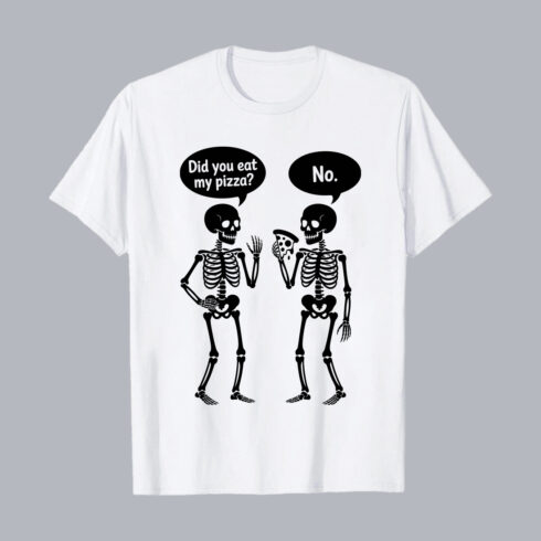 Did You Eat My Pizza Funny PNG EPS 10 Love T shirt Design cover image.
